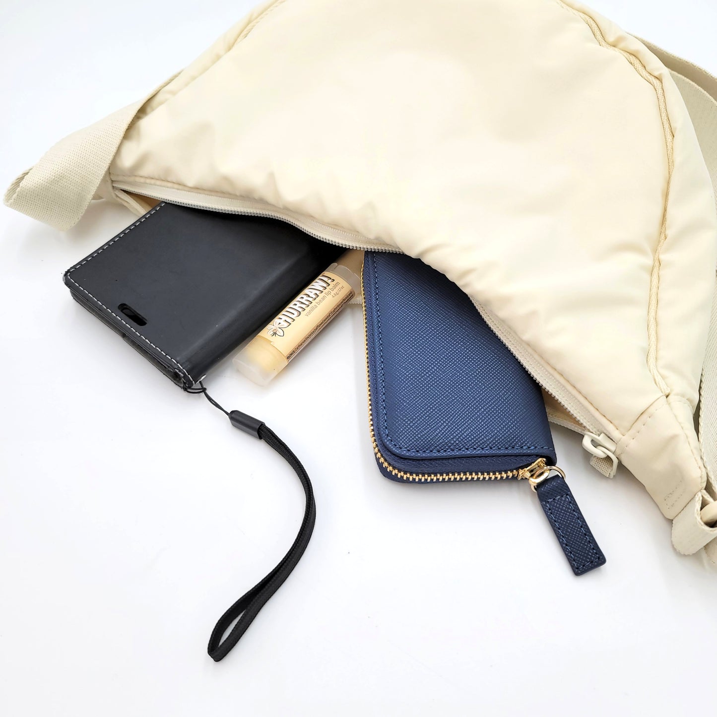 Small Zippered Wallet (Leather Interior)